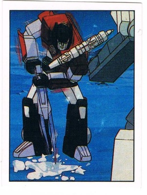 Panini Sticker No. 228 - The Transformers 1986