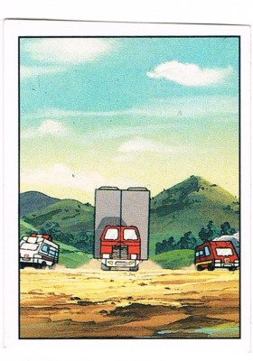 Panini Sticker Nr. 233 - The Transformers 1986