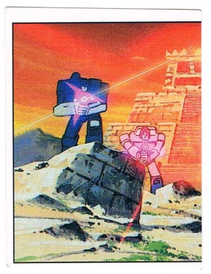 Panini Sticker No. 238 - The Transformers 1986