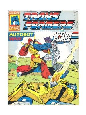 The Transformers - Comic No 201 - 1988 88