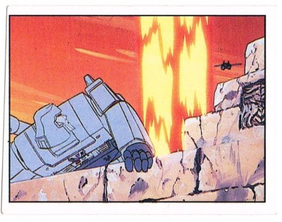 Panini Sticker No. 244 - The Transformers 1986