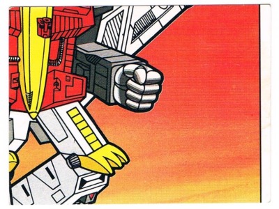 Panini Sticker No. 254 - The Transformers 1986