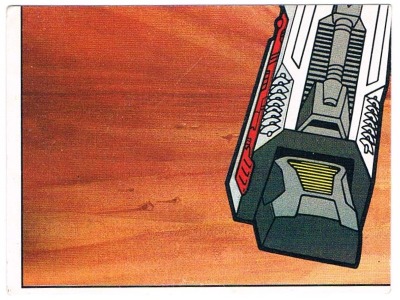 Panini Sticker No. 255 - The Transformers 1986