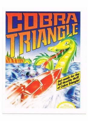 Sticker No 266 - Cobra Triangle/NES - Nintendo Official Sticker Album Merlin 1992