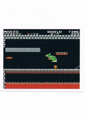 Sticker Nr 27 - Super Mario Bros 1/NES - Nintendo Official Sticker Album Merlin 1992
