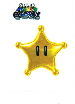 Sticker Nr. 029 - Super Mario Galaxy - Enterplay 2009