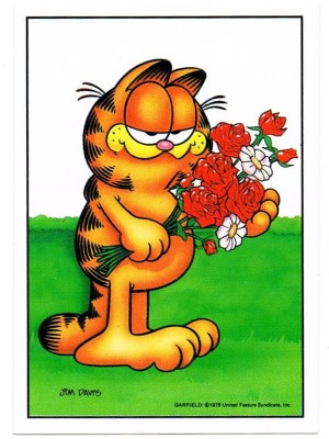 Panini Sticker No. 37 - Garfield 1989