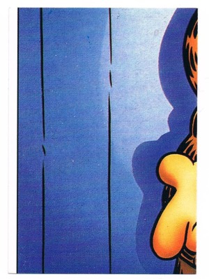 Panini Sticker No. 4 - Garfield 1989