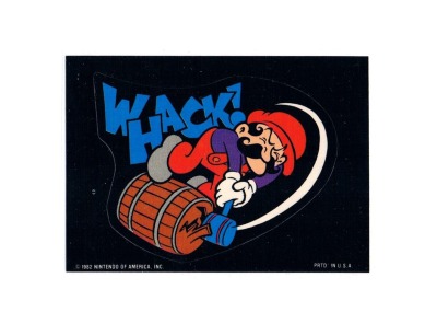 DONKEY KONG Sticker von 1982 - Nintendo für Sammler - Jetzt online Kaufen - 1982 Game&amp;Watch Arcade
