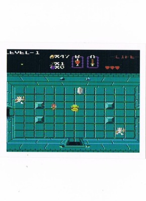 Sticker No 49 - The Legend Of Zelda/NES - Nintendo Official Sticker Album Merlin 1992