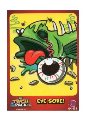 Eye Sore - The Trash Pack Trading Cards - Series 2