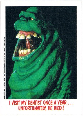 Now Play 5 - Ghostbusters Topps 1988 - Fright Flicks / Topps - 80er Trading Card