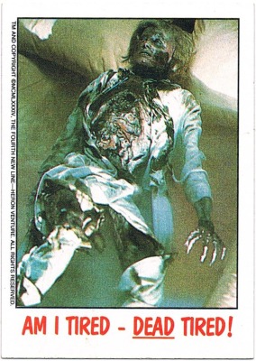 Now Play 53 - A Nightmare on Elm Street Topps 1988 - Fright Flicks / Topps - 80er Trading Card