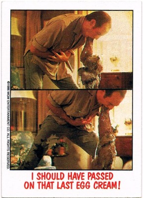 Now Play 58 - Poltergeist II Topps 1988 - Fright Flicks / Topps - 80er Trading Card