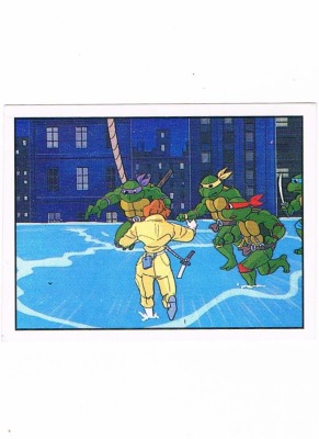 Panini Sticker Nr. 58 - Teenage Mutant Hero Turtles 1990