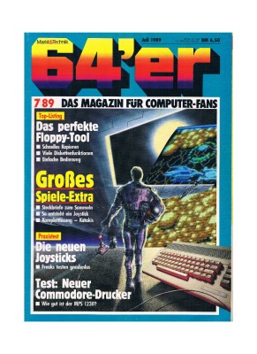 Ausgabe 7/89 1989 - 64er Magazin / Heft