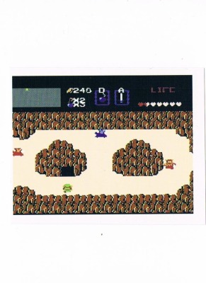 Sticker No 65 - The Legend Of Zelda/NES - Nintendo Official Sticker Album Merlin 1992