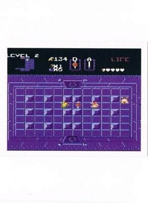 Sticker Nr 68 - The Legend Of Zelda/NES - Nintendo Official Sticker Album Merlin 1992