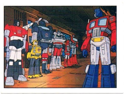 Panini Sticker No. 68 - The Transformers 1986
