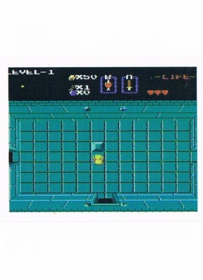 Sticker No 69 - The Legend Of Zelda/NES - Nintendo Official Sticker Album Merlin 1992