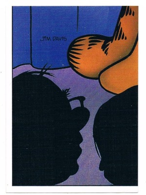 Panini Sticker No. 7 - Garfield 1989