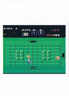 Sticker No 70 - The Legend Of Zelda/NES - Nintendo Official Sticker Album Merlin 1992