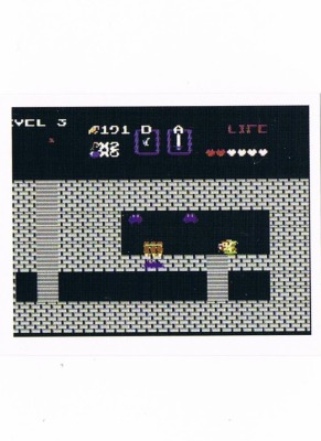 Sticker No. 71 - The Legend Of Zelda/NES - Nintendo Official Sticker Album Merlin 1992