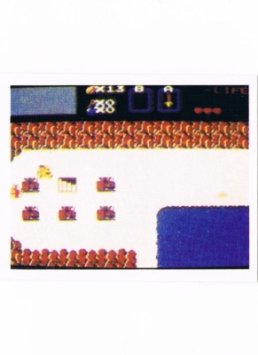 Sticker No 80 - The Legend Of Zelda/NES - Nintendo Official Sticker Album Merlin 1992