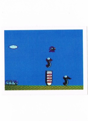 Sticker No 83 - Super Mario Bros 2/NES - Nintendo Official Sticker Album Merlin 1992