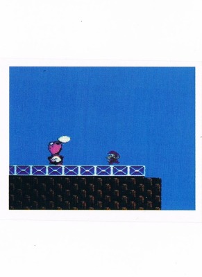 Sticker No. 84 - Super Mario Bros. 2/NES - Nintendo Official Sticker Album Merlin 1992