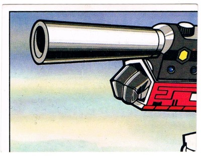 Panini Sticker No 85 - The Transformers 1986