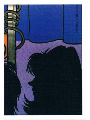 Panini Sticker No. 9 - Garfield 1989