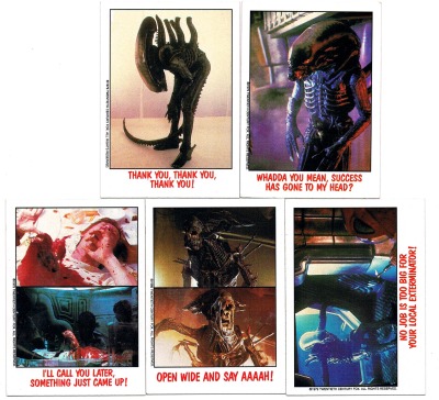 Alien - Fright Flicks / Topps - 80s Trading Cards