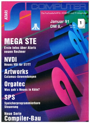 ST Computer - Januar 1991 - Die Fachzeitschrift für Atari ST und TT Anwender