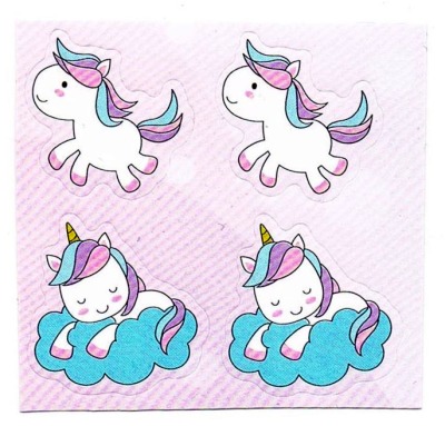 Mini unicorn stickers