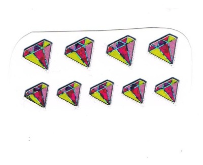 Micro Diamond Glitter Stickers