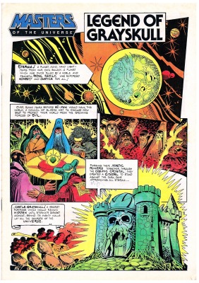 By the Power of Grayskull - No - Masters of the Universe - 80er Comic