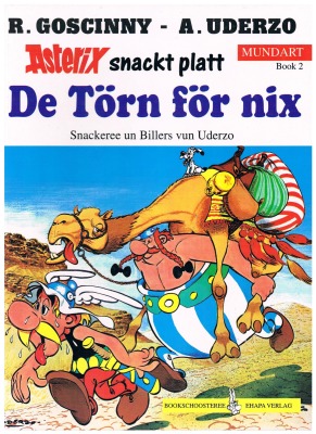 Asterix snackt platt - de törn för nix