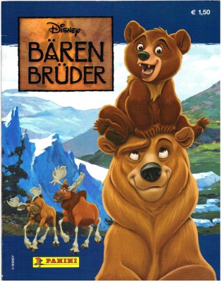 Bärenbrüder leeres Stickeralbum Panini 2004