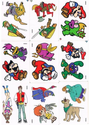 Super Mario Bros / The Legend of Zelda / Kid Icarus / Captain N Sticker - Nintendo NES Sticker