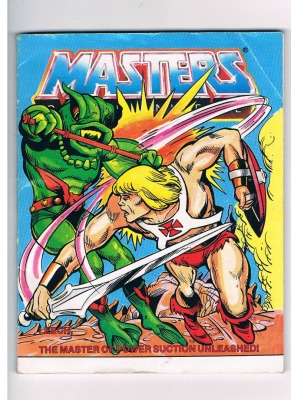 LEECH - THE MASTER OF POWER SUCTION UNLEASHED - Mini Comic - Masters of the Universe