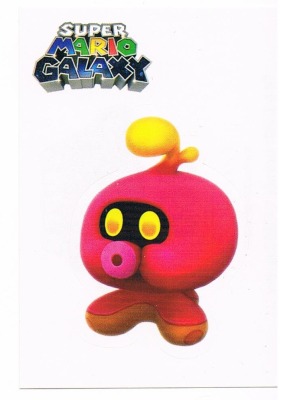 Sticker Nr 066 - Super Mario Galaxy - Enterplay 2009