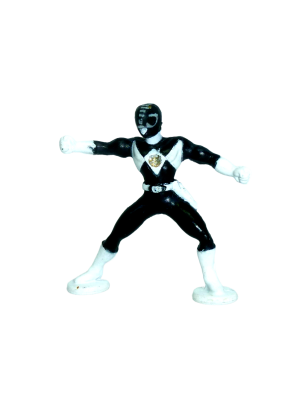 Black Ranger Micro Figur - Power Rangers / Micro Machines - Figur 90er