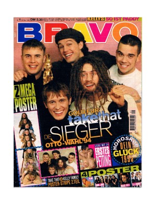 Bravo Nr.1 1994 Heft - Komplett - Jugend-Magazin / Heft - Brat Pitt - Scooter - Jetzt online Kaufen
