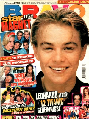 Bravo Nr.12 1998 Heft - Jetzt online Kaufen - Leonardo DiCaprio The Moffatts Tic Tac Toe Spice Girls