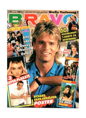 Bravo Nr.21 1990 Heft - Jetzt online Kaufen - New Kids on the Block Tom Cruise Leila K. Tina Turner