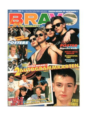 Bravo Nr.22 1990 Heft - Jetzt online Kaufen - Phill Collins Madonna Sean OConnor John Travolta