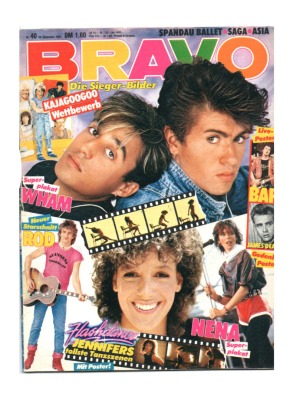 Bravo Nr.40 1983 Heft - Jetzt online Kaufen - Nena Wham Spandau Ballet Meat Love Freeez