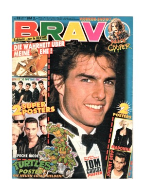 Bravo Nr.33 1990 Heft - Jetzt online Kaufen - Matthias Reim Adamski Extrabreit Alice Cooper Twenty4S