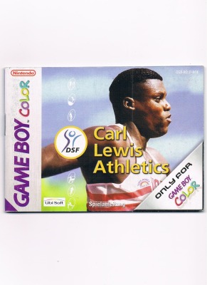 Carl Lewis Athletics - Instruction - Nintendo Game Boy Color